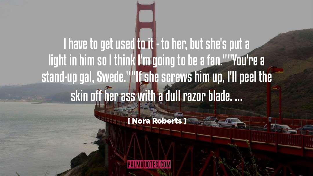 The Assasins Blade quotes by Nora Roberts