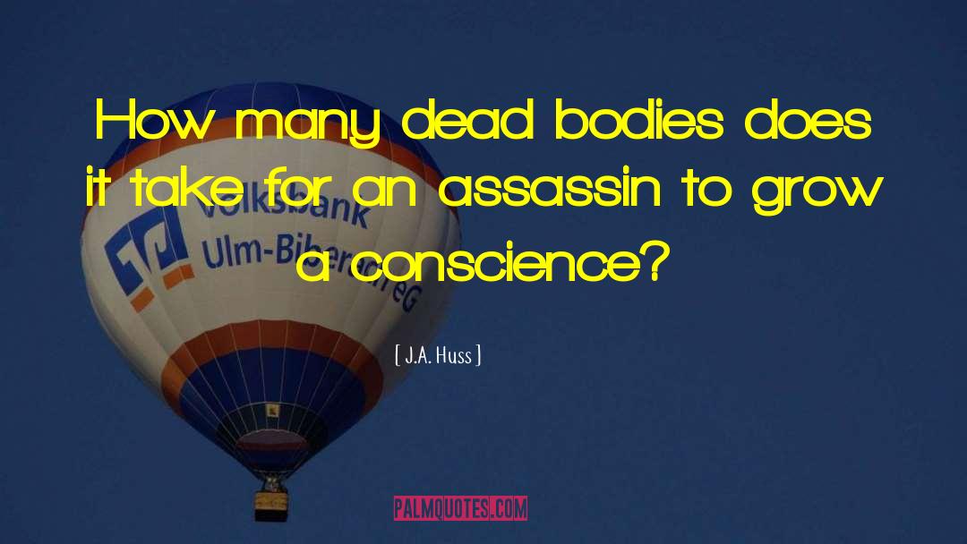 The Assassin quotes by J.A. Huss