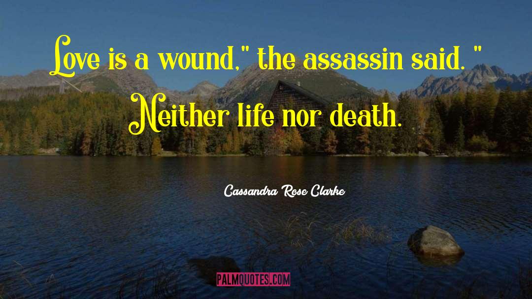 The Assassin quotes by Cassandra Rose Clarke