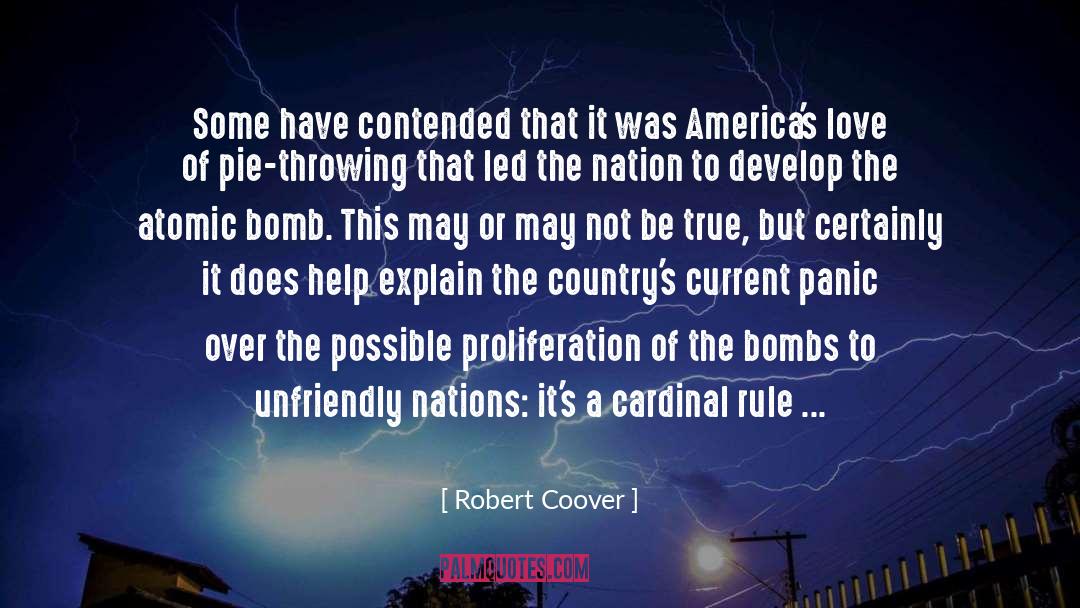 The Atomic Bomb quotes by Robert Coover