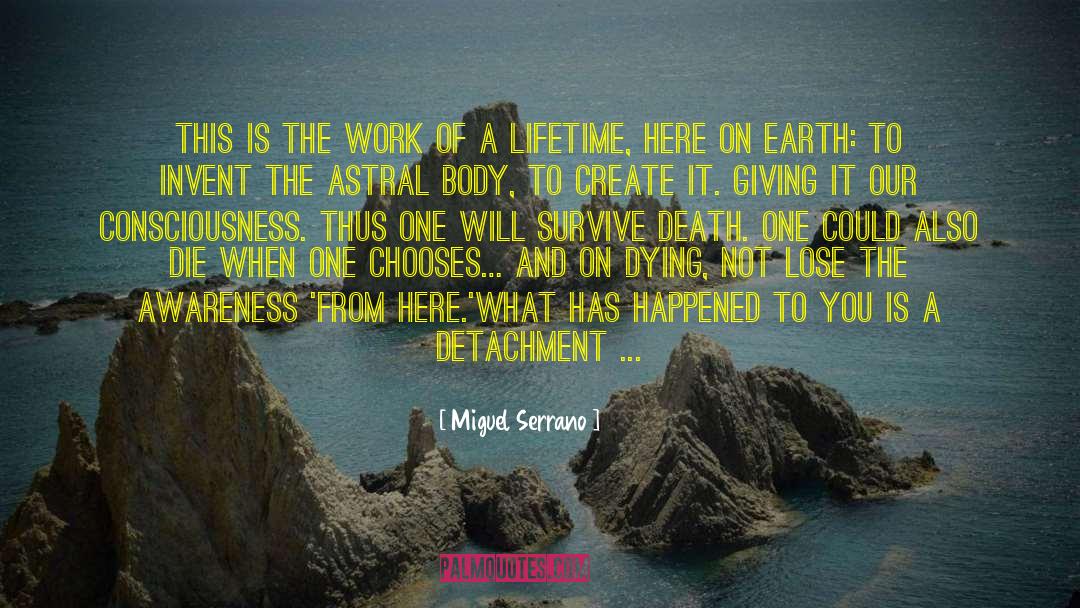 The Awareness quotes by Miguel Serrano