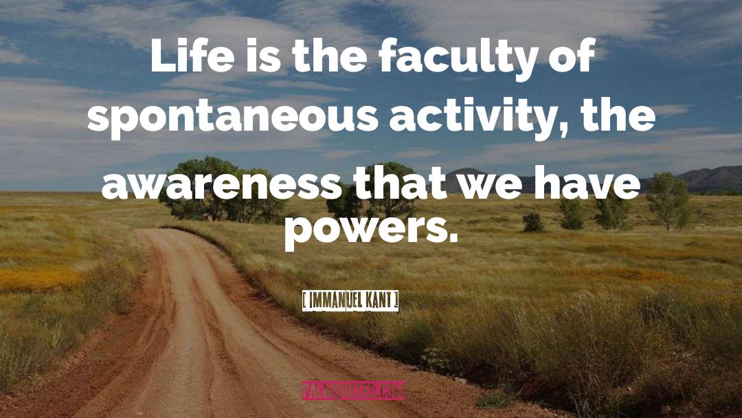 The Awareness quotes by Immanuel Kant