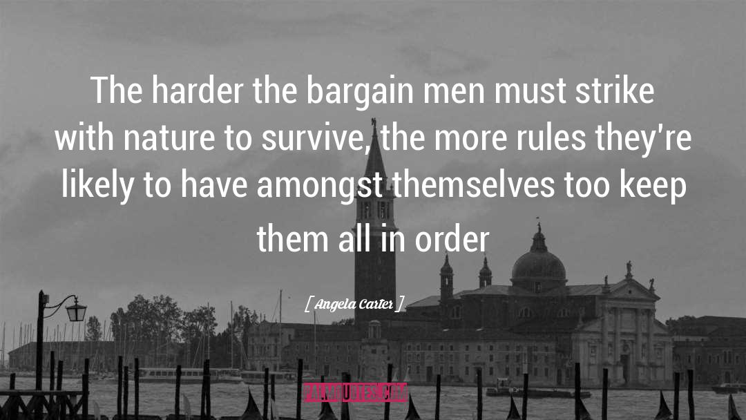 The Bargain quotes by Angela Carter