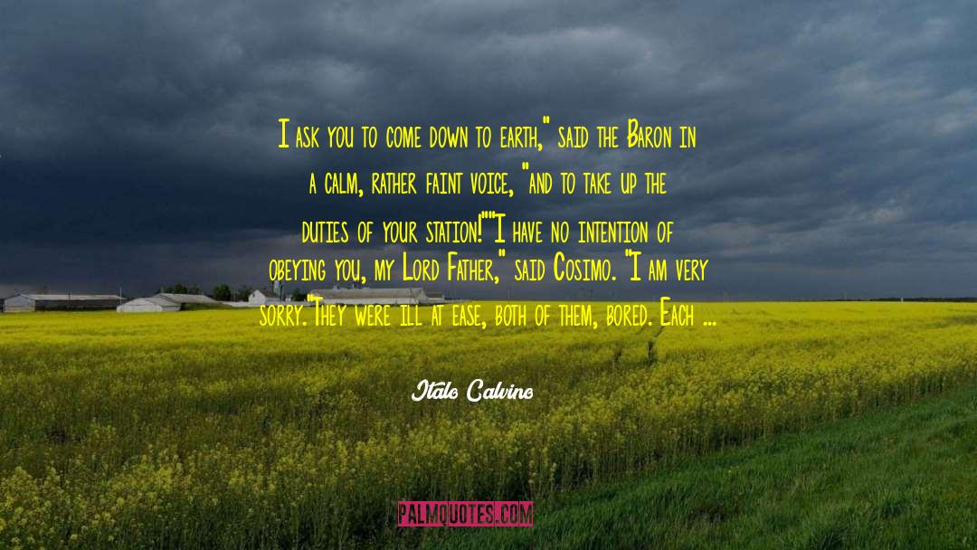 The Baron In The Trees quotes by Italo Calvino