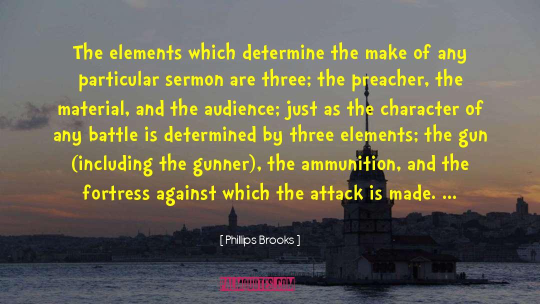 The Battle Is Real quotes by Phillips Brooks
