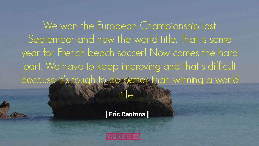 The Beach Trees quotes by Eric Cantona