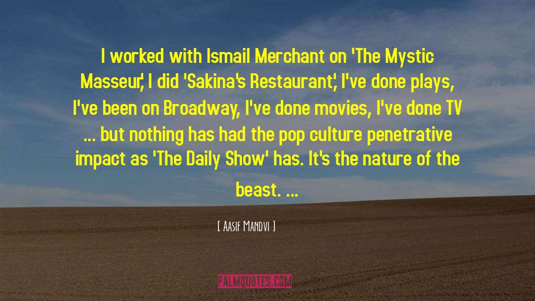 The Beast quotes by Aasif Mandvi