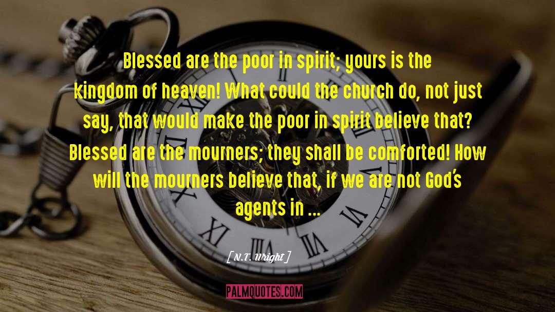 The Beatitudes quotes by N.T. Wright