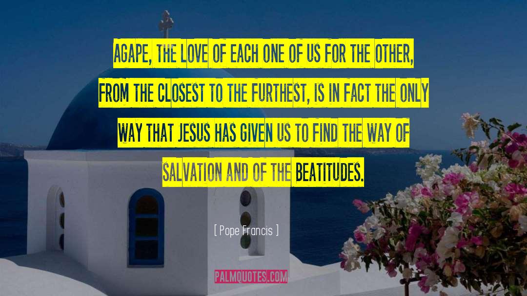 The Beatitudes quotes by Pope Francis