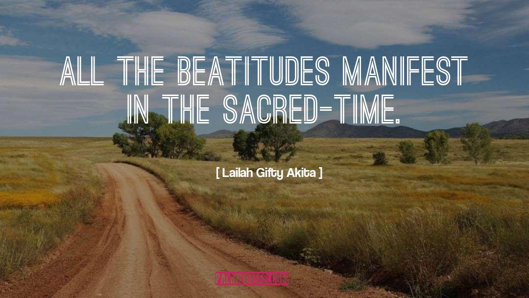 The Beatitudes quotes by Lailah Gifty Akita