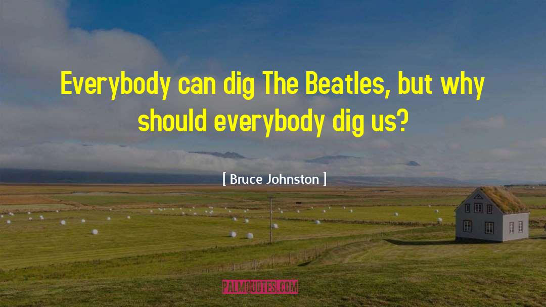 The Beatles quotes by Bruce Johnston