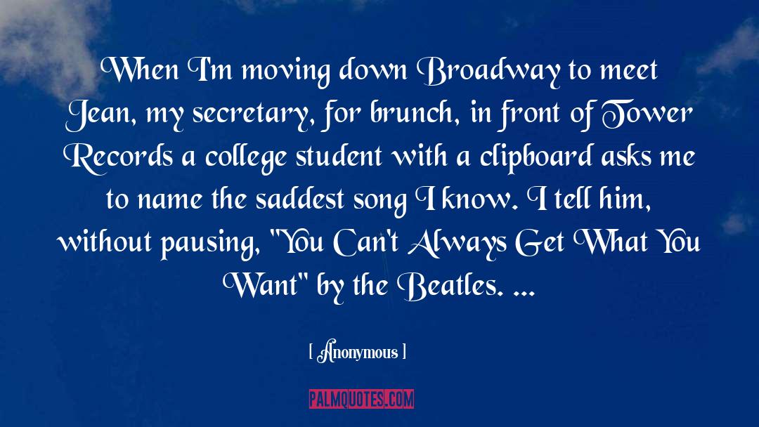 The Beatles quotes by Anonymous