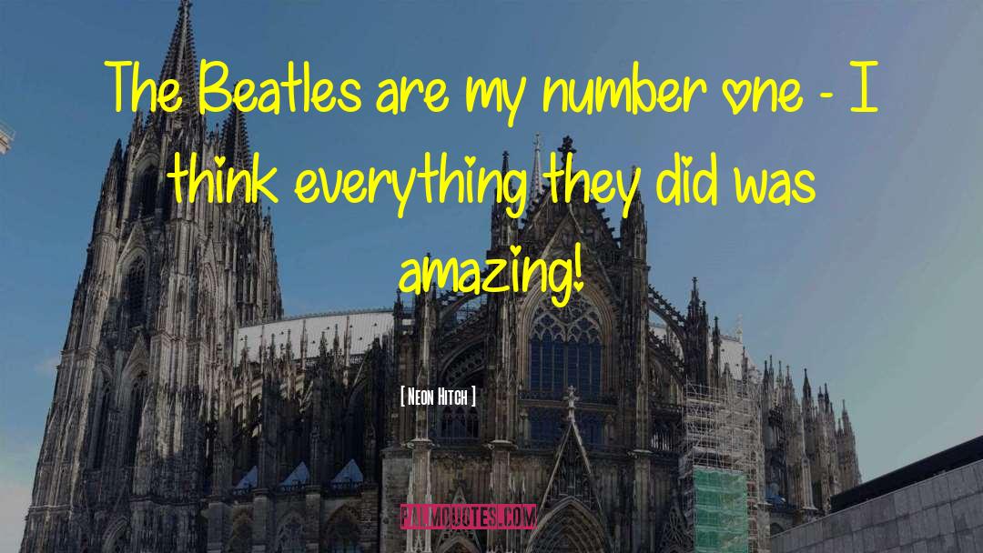 The Beatles quotes by Neon Hitch