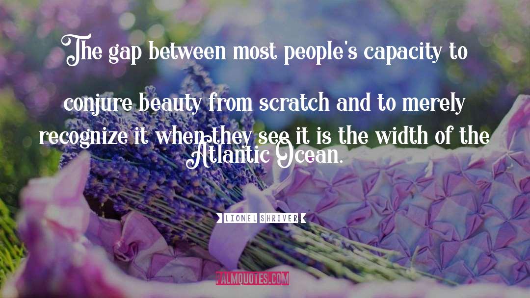 The Beauty Of Nature quotes by Lionel Shriver