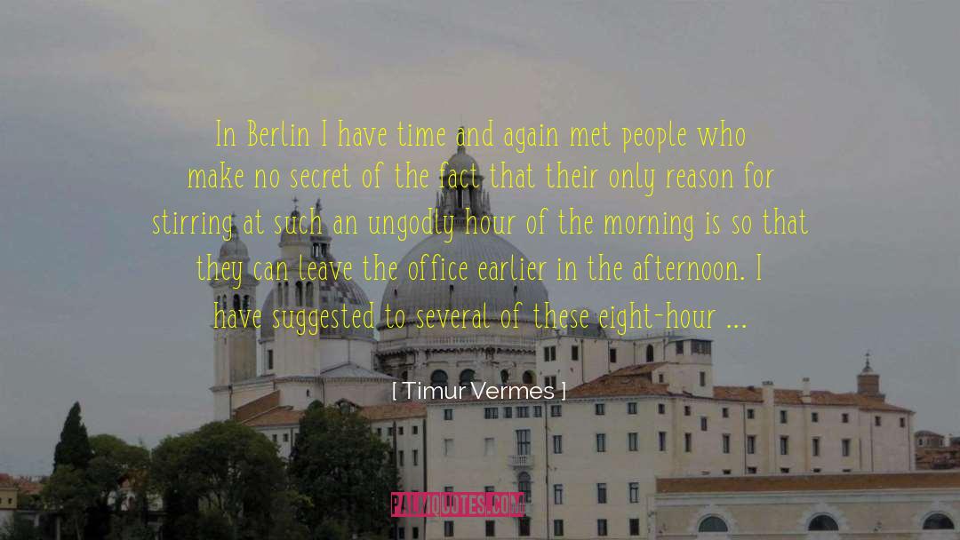 The Berlin Wall quotes by Timur Vermes