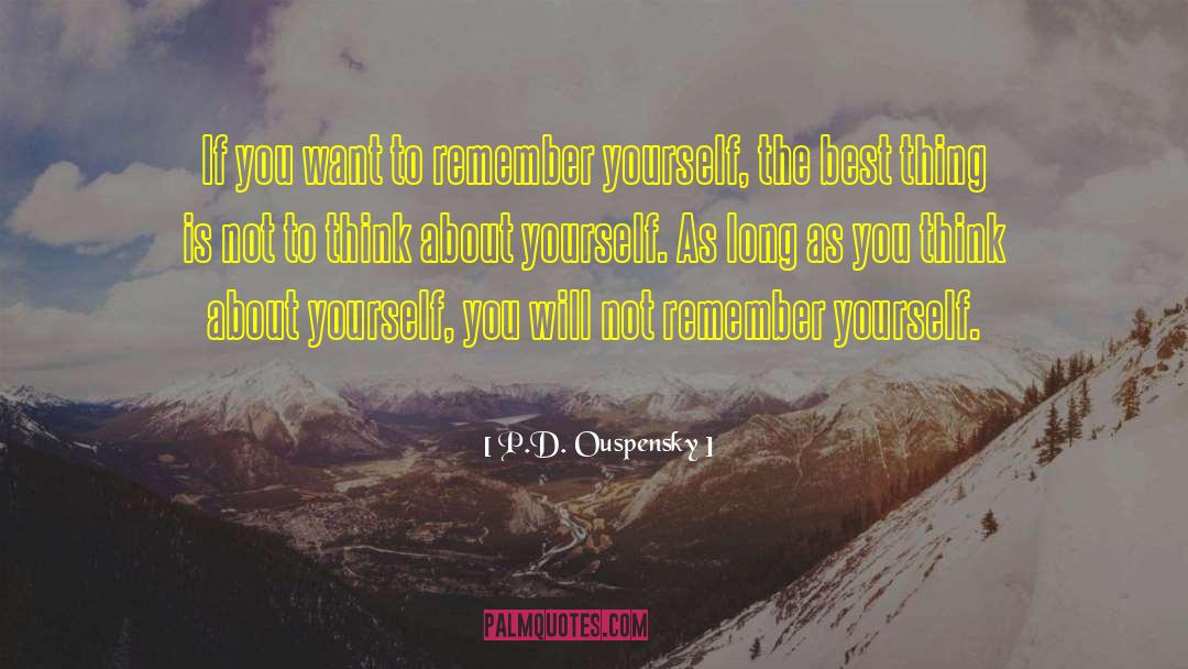 The Best Lover quotes by P.D. Ouspensky