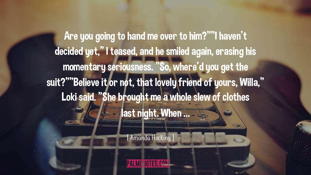 The Best Man quotes by Amanda Hocking