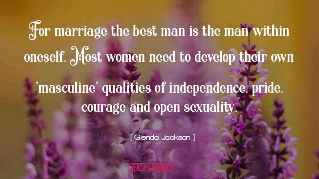 The Best Man quotes by Glenda Jackson