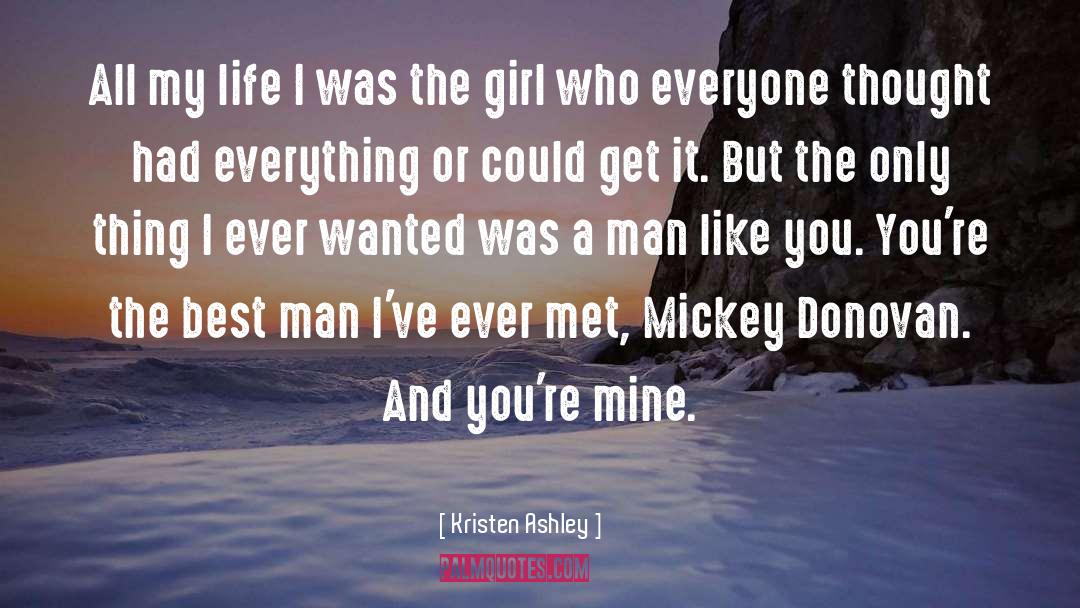The Best Man quotes by Kristen Ashley