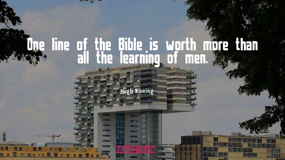 The Bible quotes by Hugh Binning
