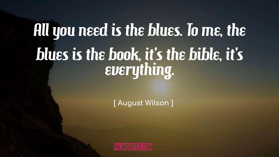 The Bible quotes by August Wilson