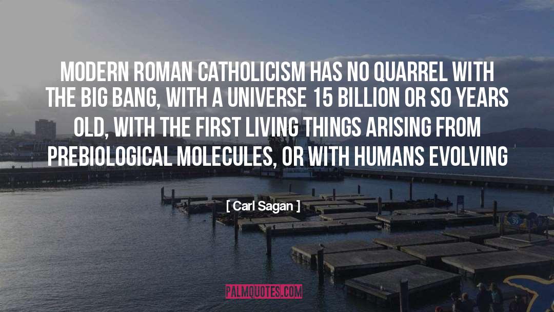 The Big Bang quotes by Carl Sagan
