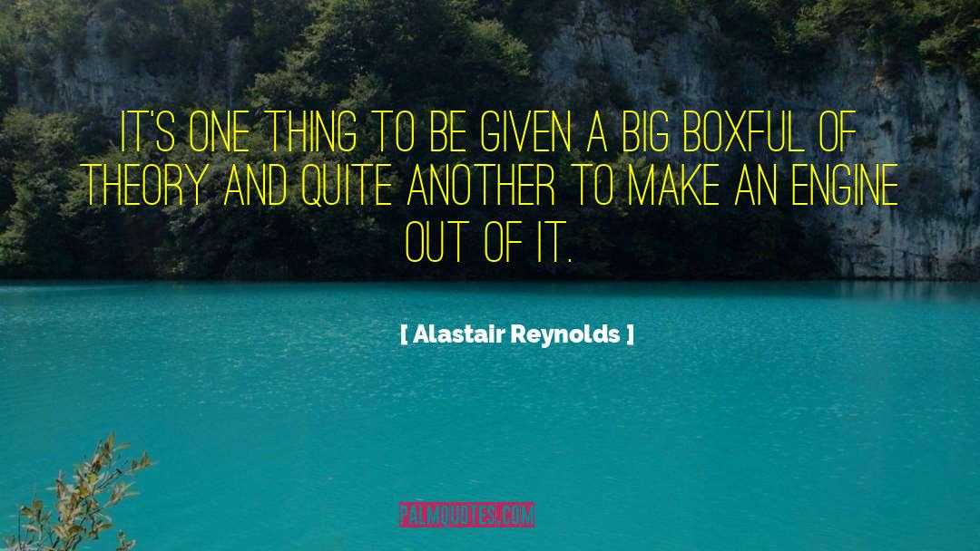 The Big Bang Theory Inspirational quotes by Alastair Reynolds