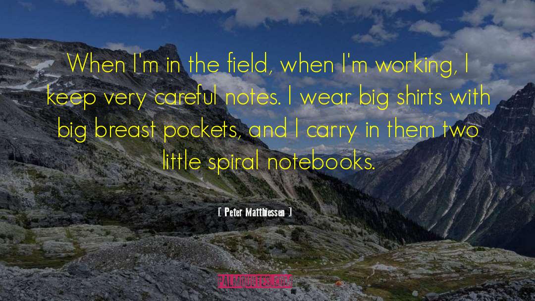 The Big Field quotes by Peter Matthiessen