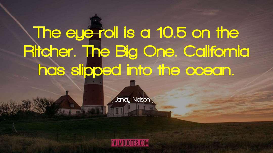 The Big One quotes by Jandy Nelson