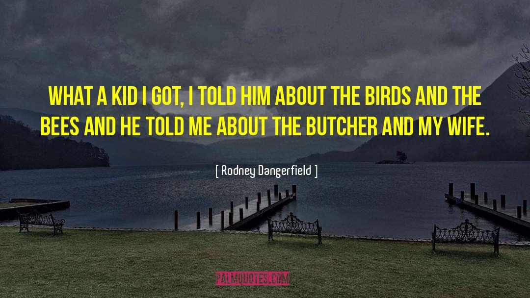 The Birds And The Bees quotes by Rodney Dangerfield