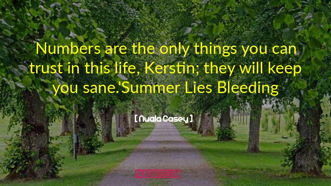 The Bleeding Season quotes by Nuala Casey