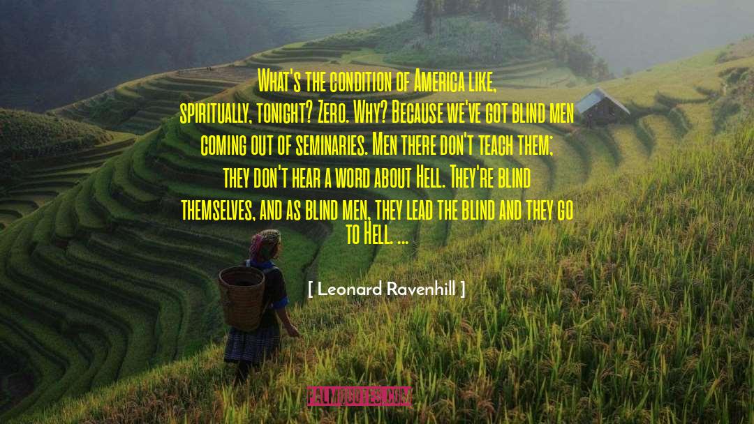 The Blind quotes by Leonard Ravenhill