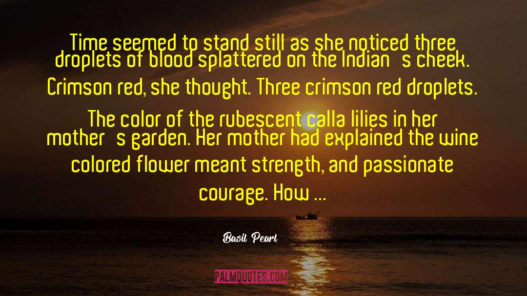 The Blood Race quotes by Basil Pearl