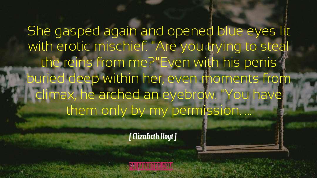 The Blue Flannel Suit quotes by Elizabeth Hoyt