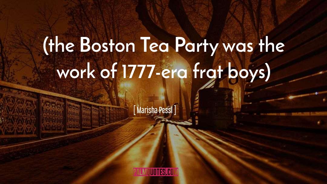 The Boston Girl quotes by Marisha Pessl