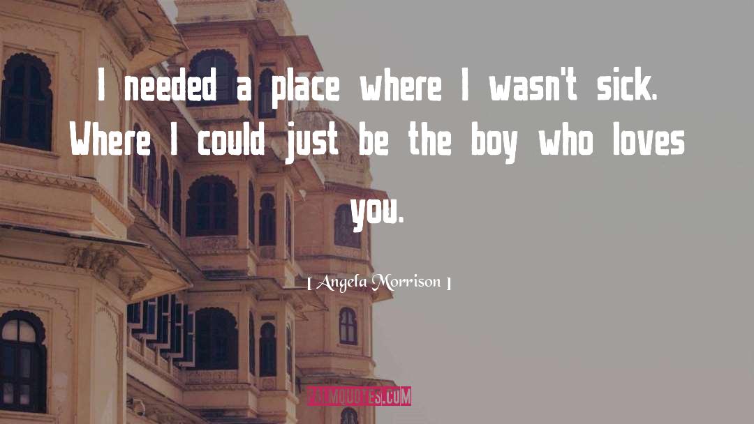 The Boy Who Ate Stars quotes by Angela Morrison