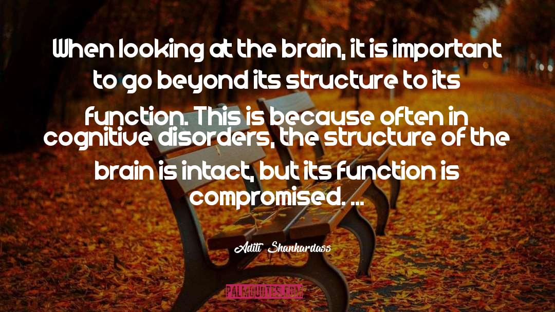 The Brain quotes by Aditi Shankardass