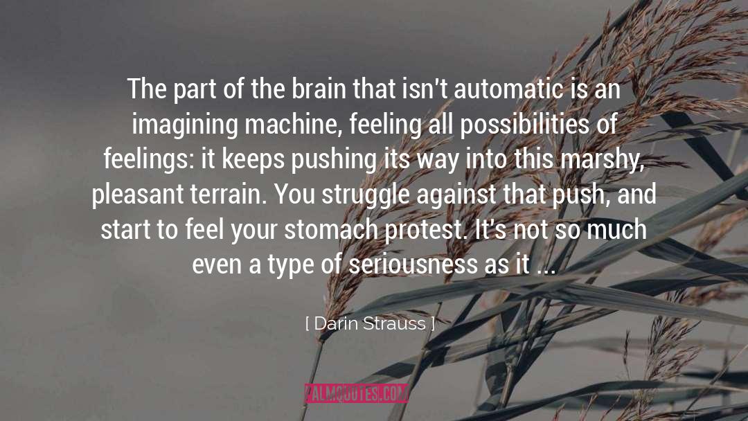 The Brain quotes by Darin Strauss