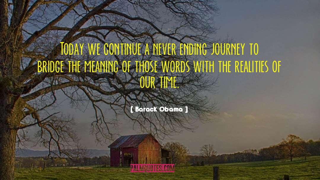 The Bridges Of Madison County quotes by Barack Obama