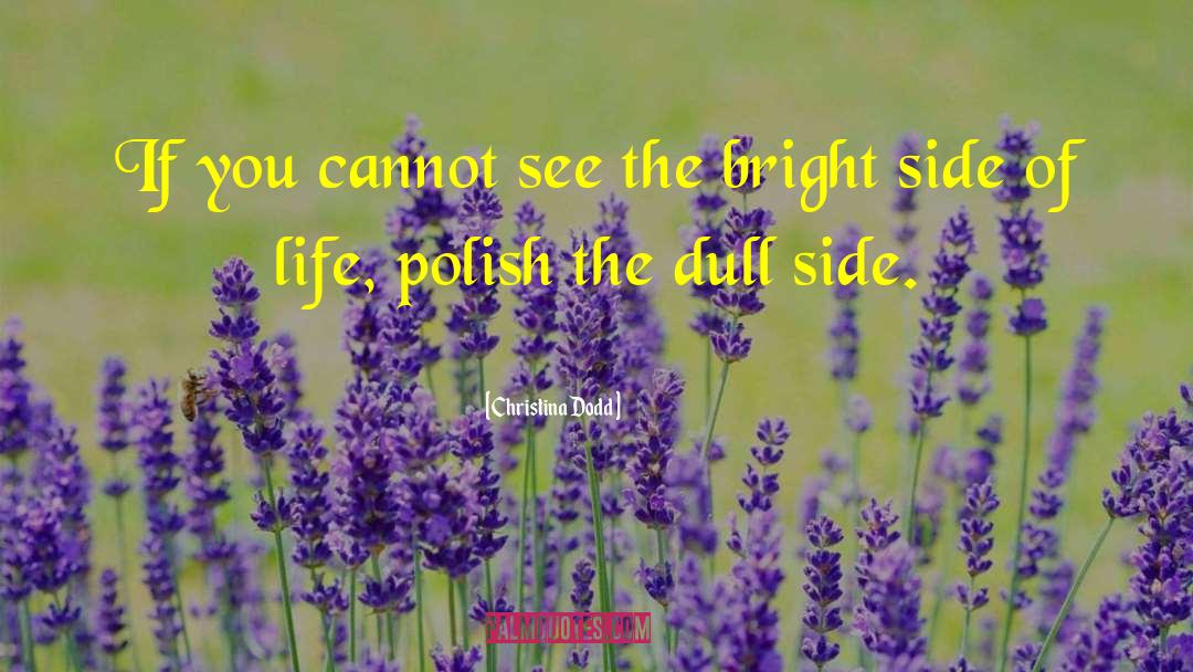 The Bright Side Of Life quotes by Christina Dodd