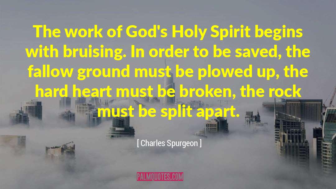 The Broken Destiny quotes by Charles Spurgeon