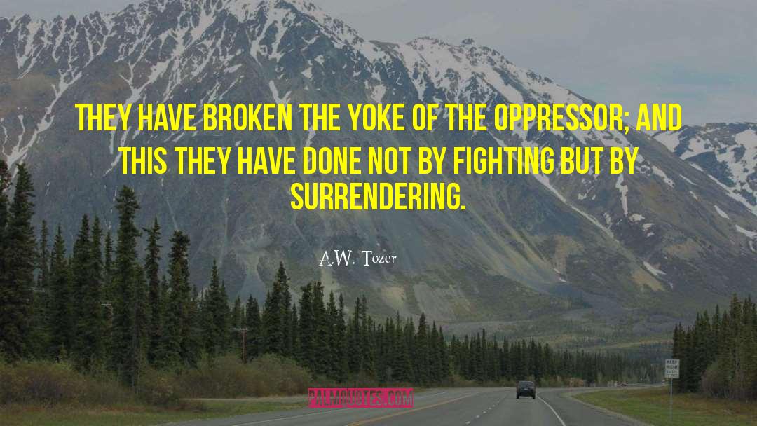 The Broken God quotes by A.W. Tozer