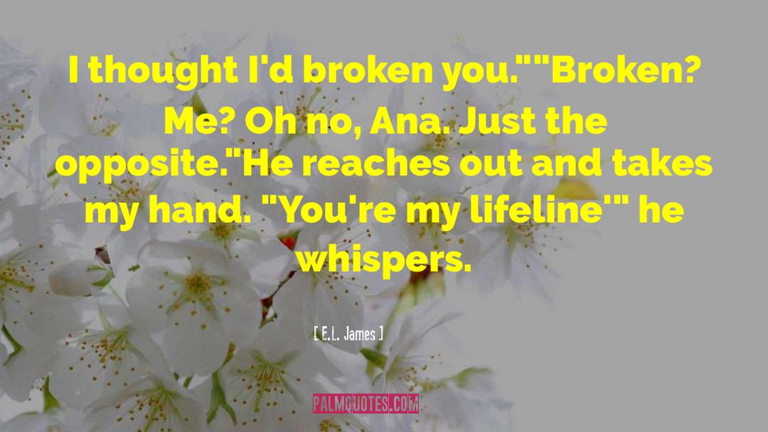 The Broken God quotes by E.L. James