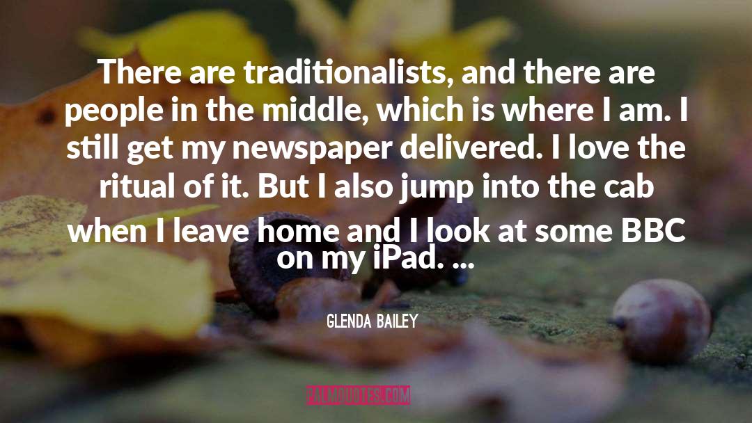 The Cab quotes by Glenda Bailey