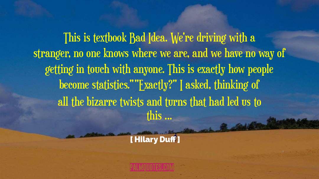 The Cab quotes by Hilary Duff