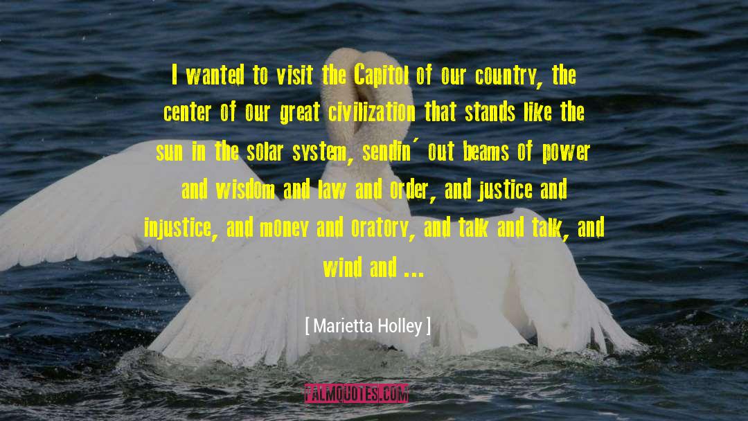 The Capitol quotes by Marietta Holley