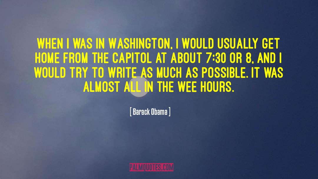 The Capitol quotes by Barack Obama