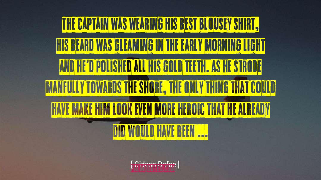 The Captain quotes by Gideon Defoe