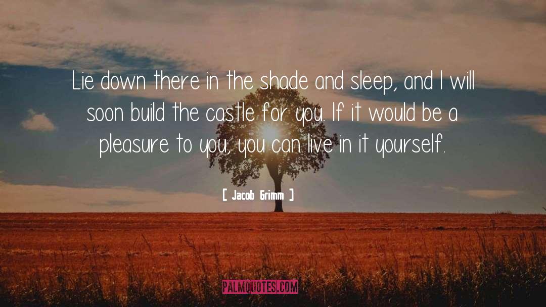The Castle quotes by Jacob Grimm
