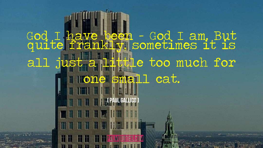 The Cat Who Thought She Was God quotes by Paul Gallico